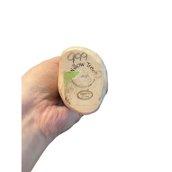 Willow Tree Cherish Retired Figurine 2002 Hand-Painted Resin Expectant Mother - Picture 4 of 4